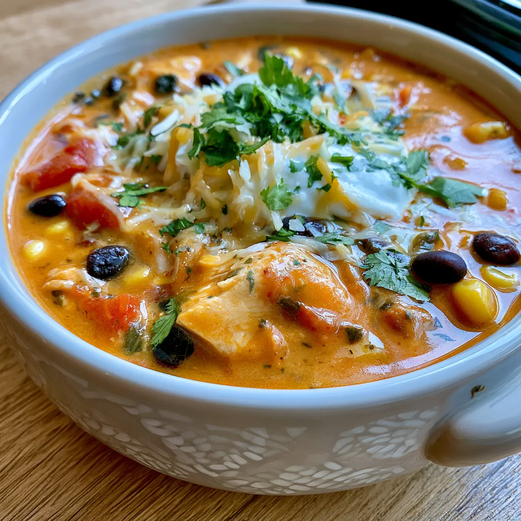 chicken enchilada soup