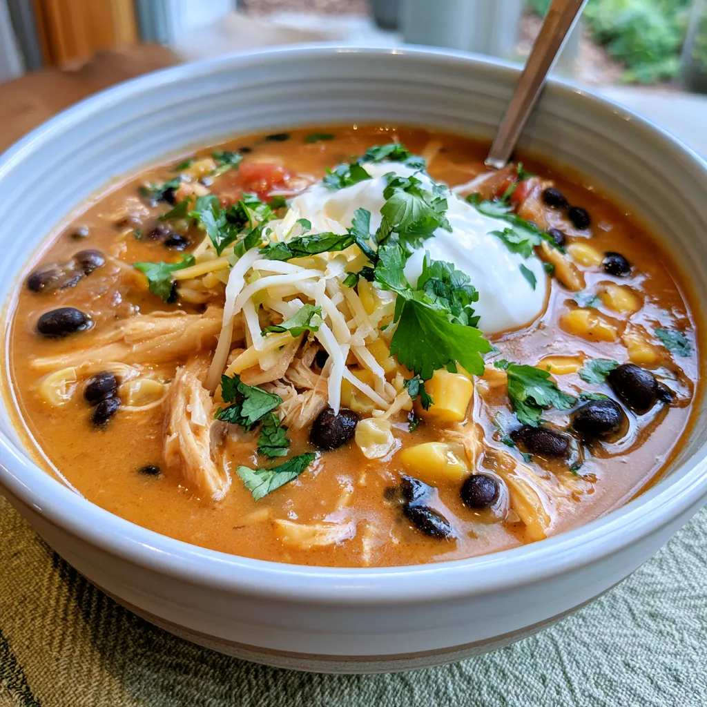 chicken enchilada soup