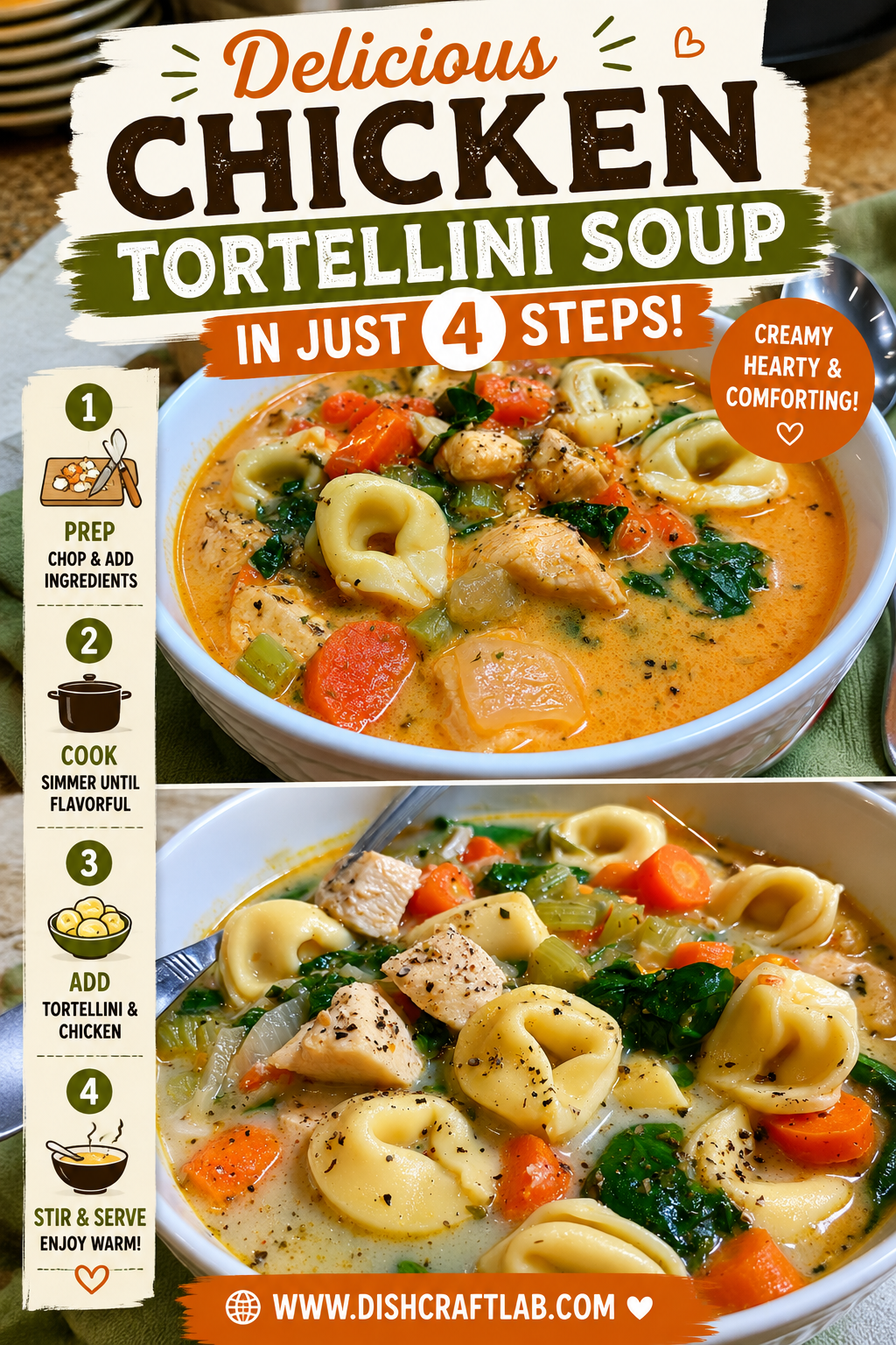 chicken tortellini soup