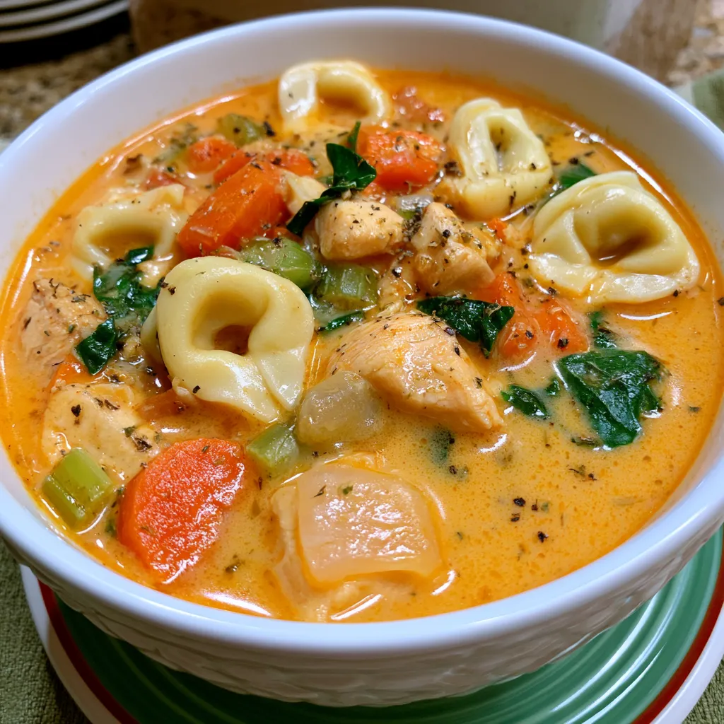 chicken tortellini soup