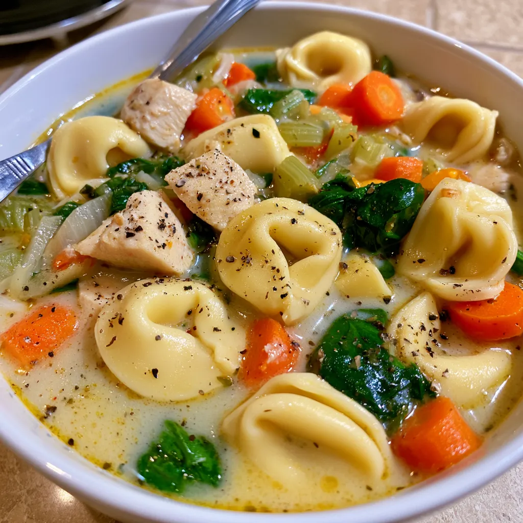 chicken tortellini soup