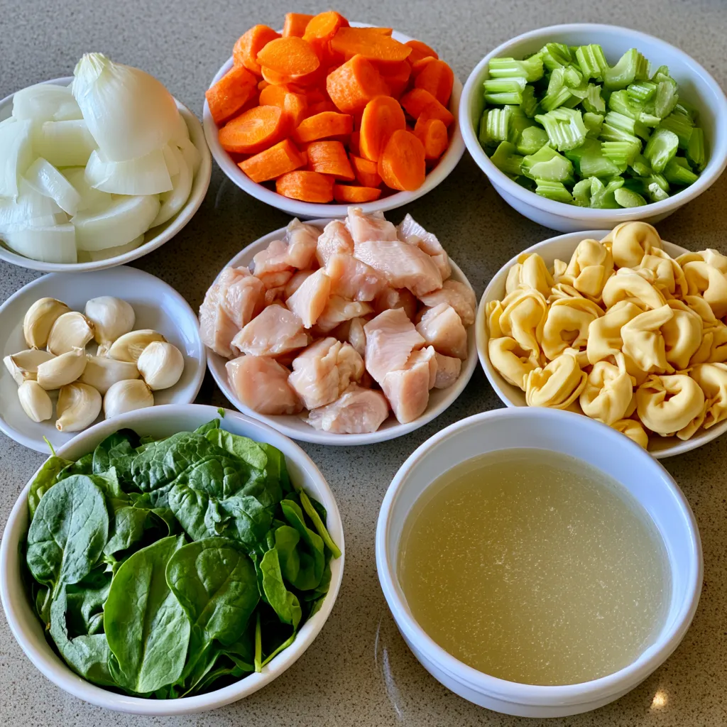 chicken tortellini soup