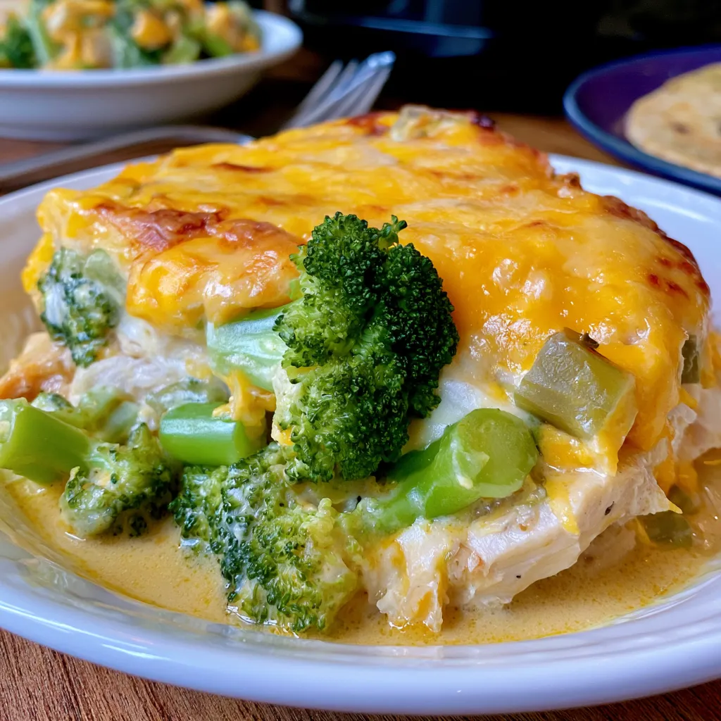 cozy broccoli cheddar chicken crockpot