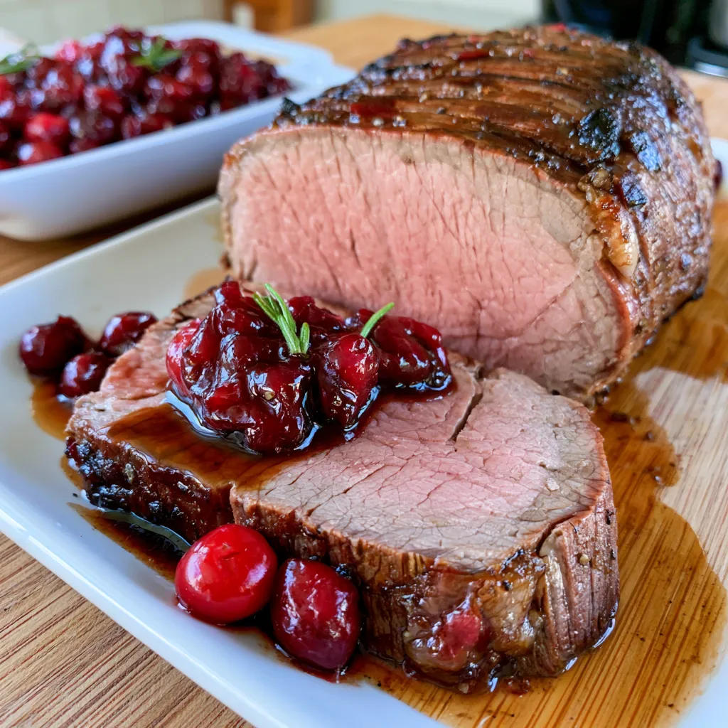 cranberry balsamic roast beef