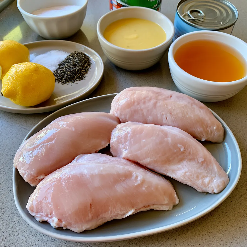 crock pot creamy lemon chicken breasts