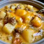 creamy crock pot crack potato soup everyone will crave