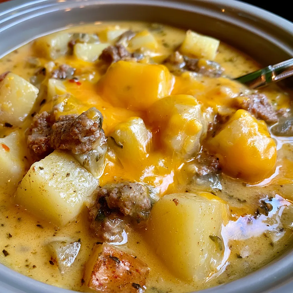 creamy crock pot crack potato soup everyone will crave