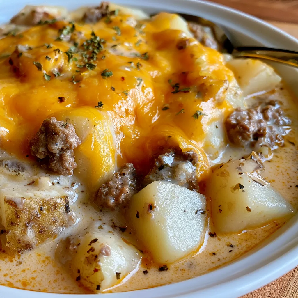 creamy crock pot crack potato soup everyone will crave