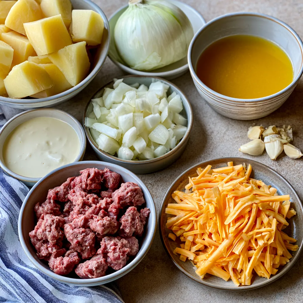 creamy crock pot crack potato soup everyone will crave