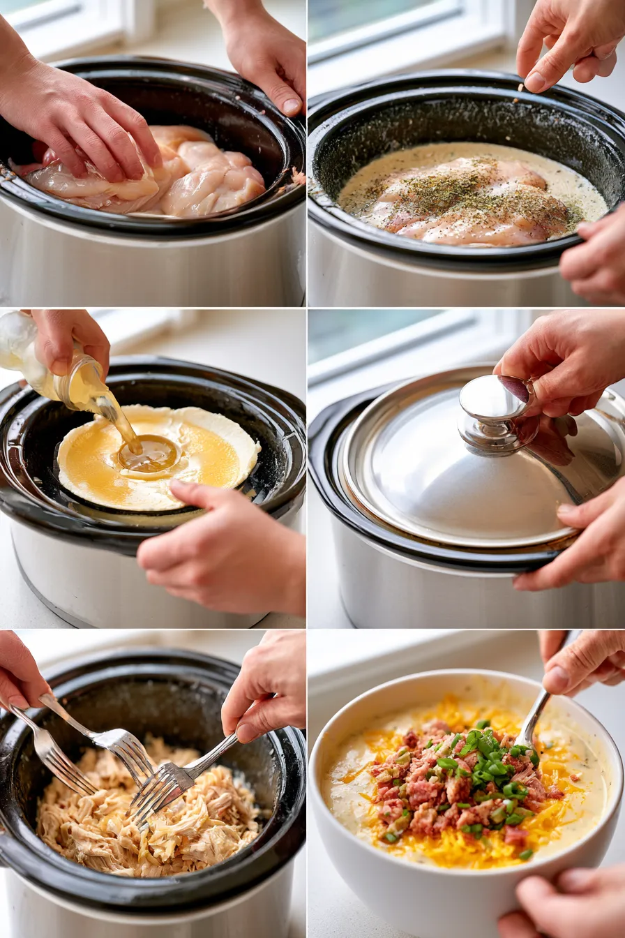 creamy crockpot crack chicken