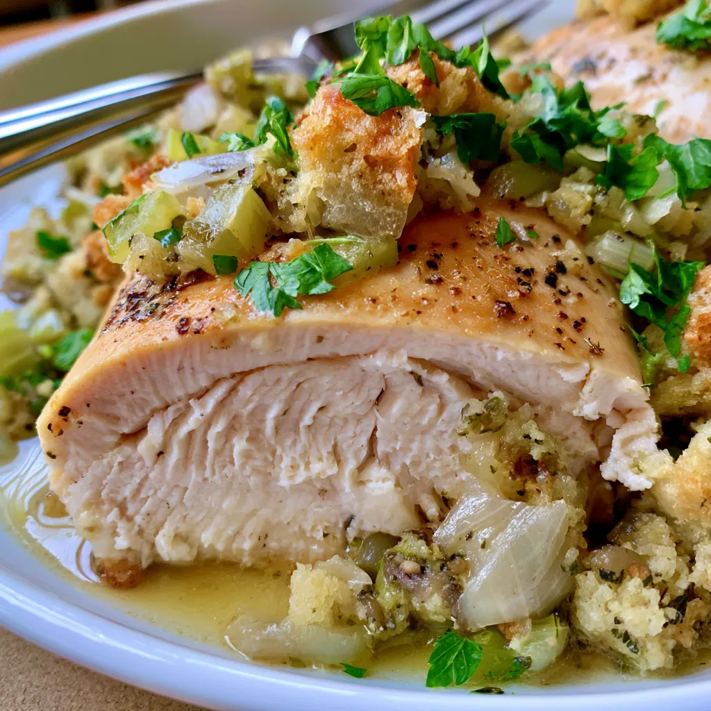 crock pot chicken and stuffing