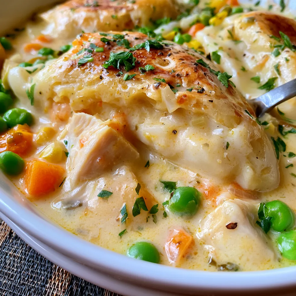 crock pot chicken pierogi stew