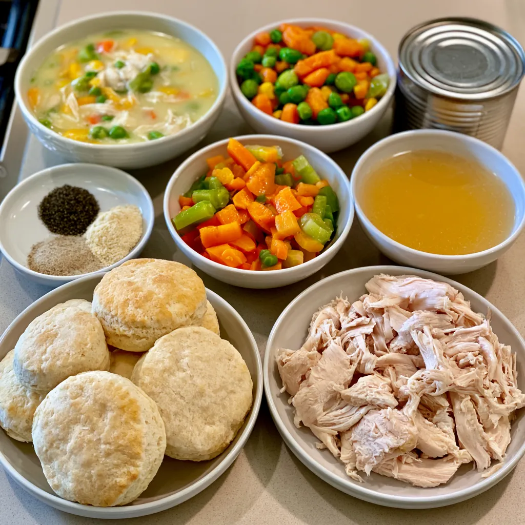 crock pot chicken pot pie