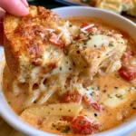 crock pot creamy chicken parmesan soup