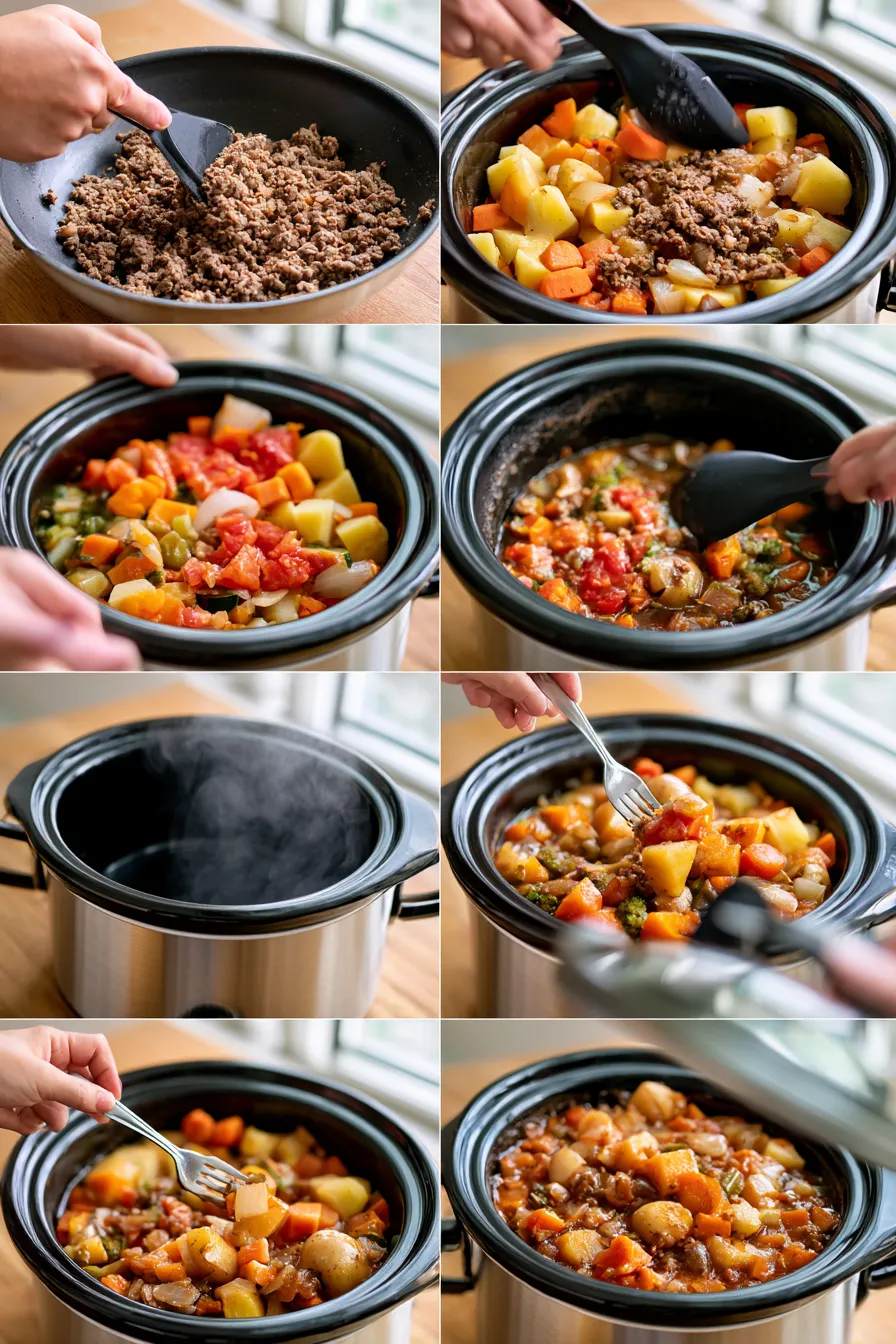 crock pot poor mans stew