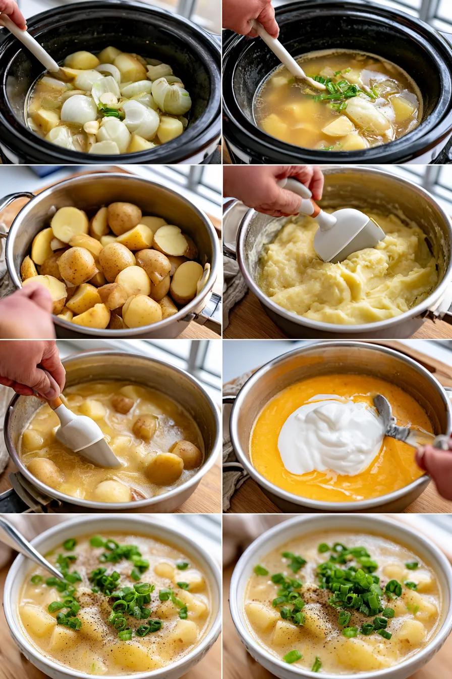crock pot potato soup