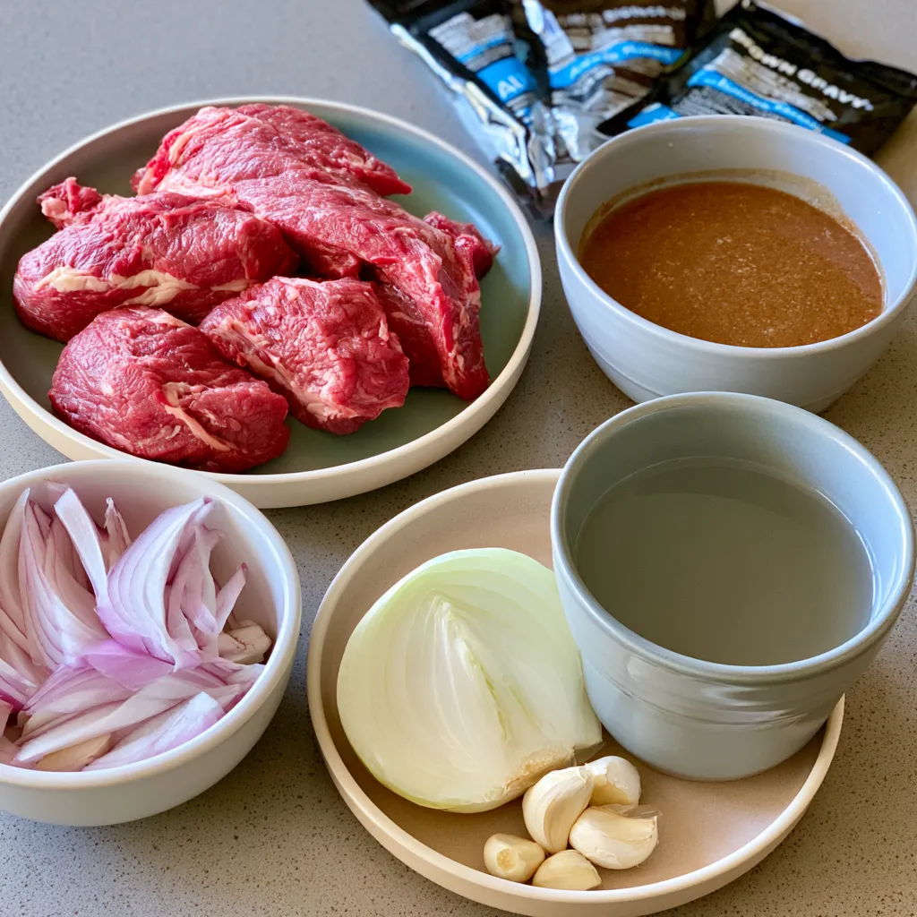 crock pot sirloin steak