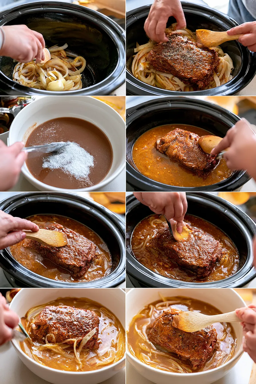 crock pot sirloin steak