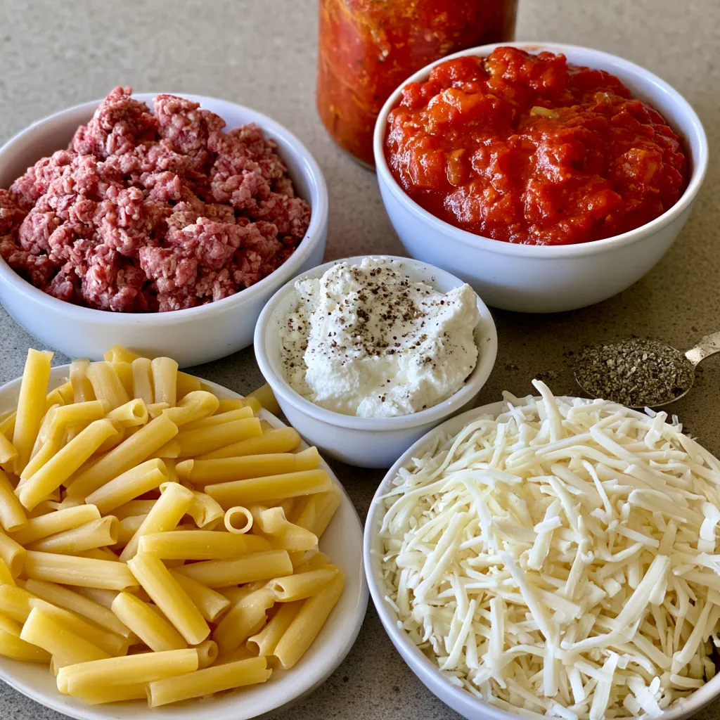 crockpot baked ziti