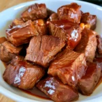 crockpot bbq beef tips