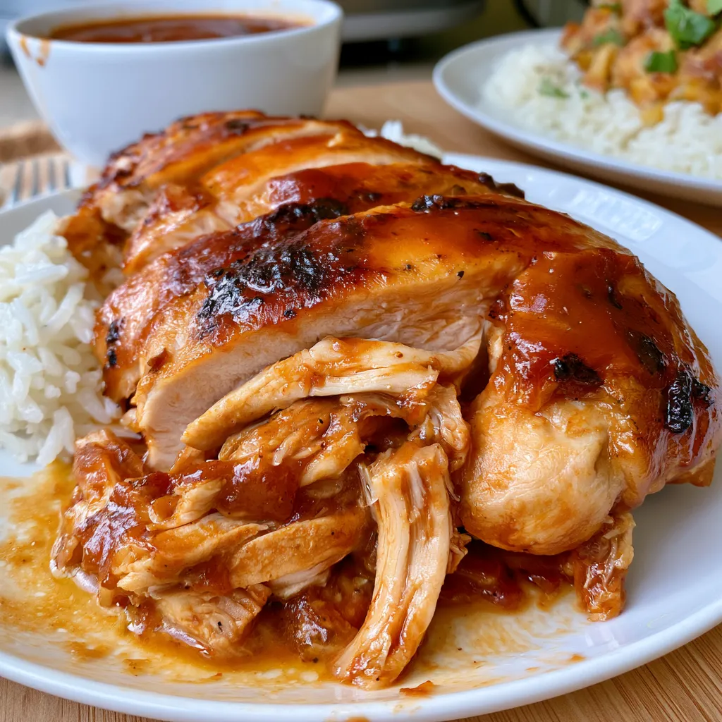 crockpot bbq chicken