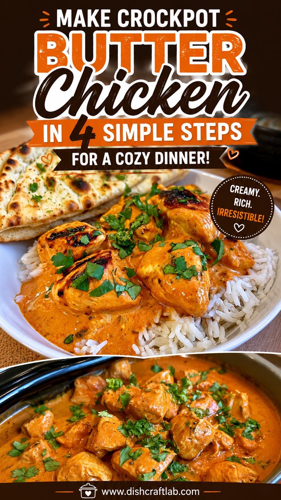 crockpot butter chicken