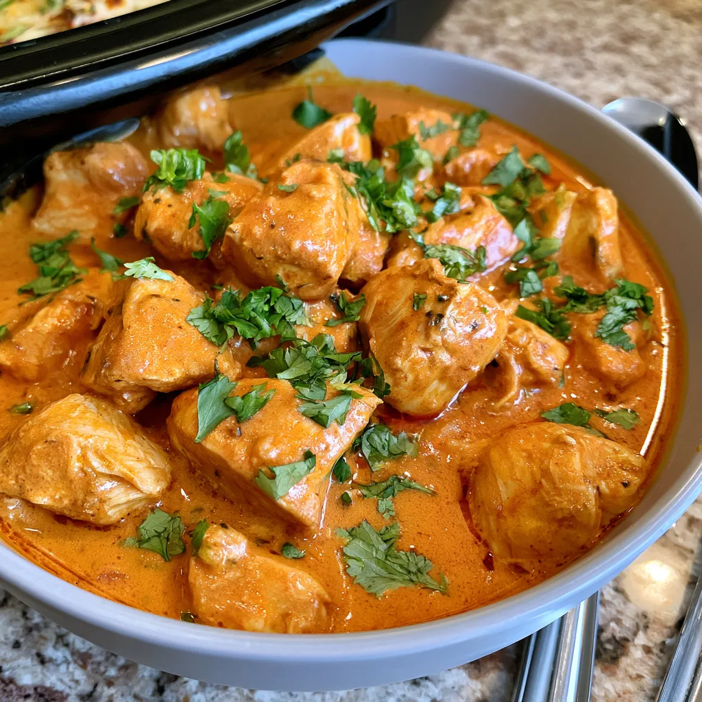 crockpot butter chicken