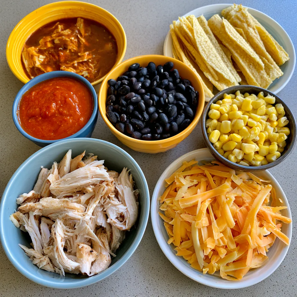 crockpot chicken enchilada casserole