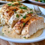 crockpot creamy garlic parmesan chicken