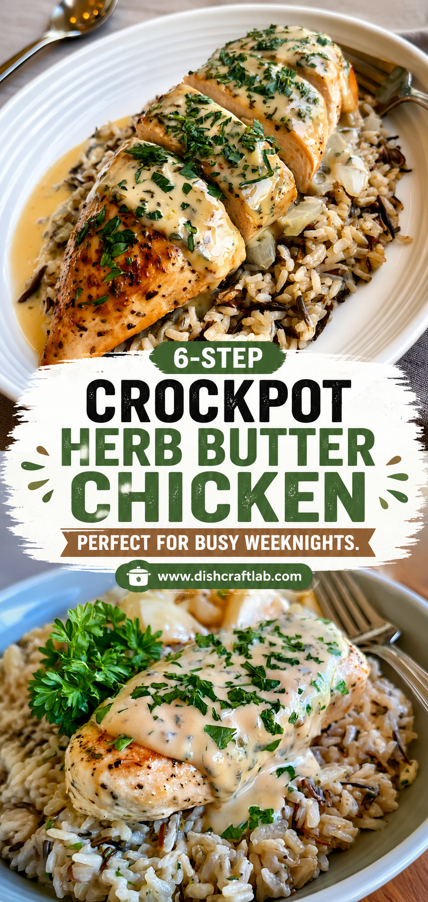 crockpot herb butter chicken