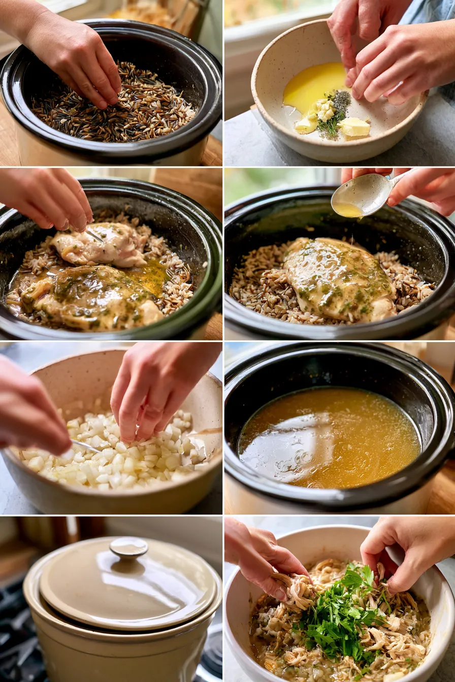 crockpot herb butter chicken