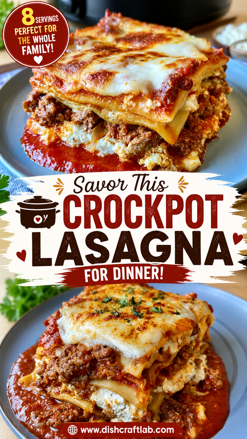crockpot lasagna