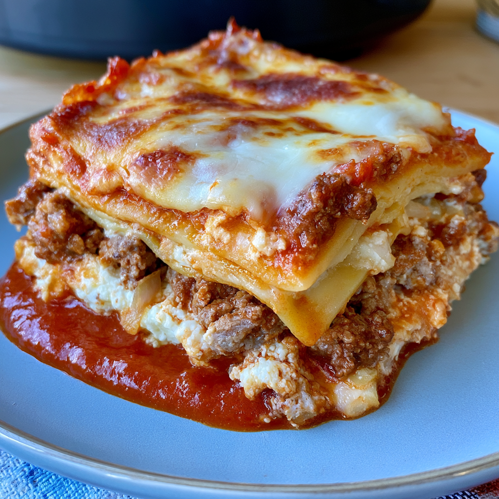 crockpot lasagna