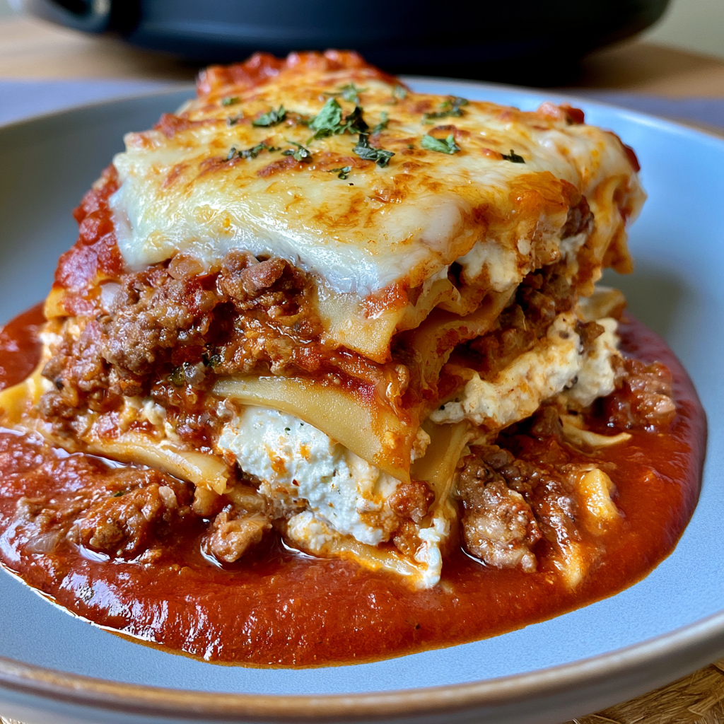 crockpot lasagna