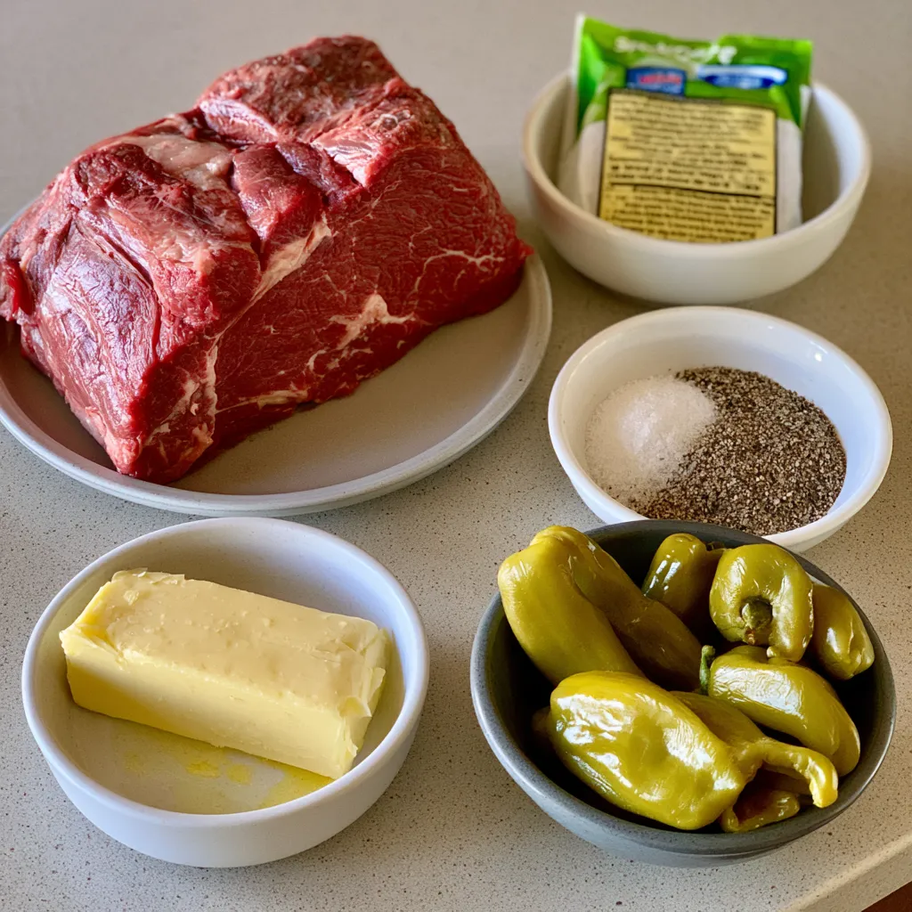 crockpot mississippi pot roast