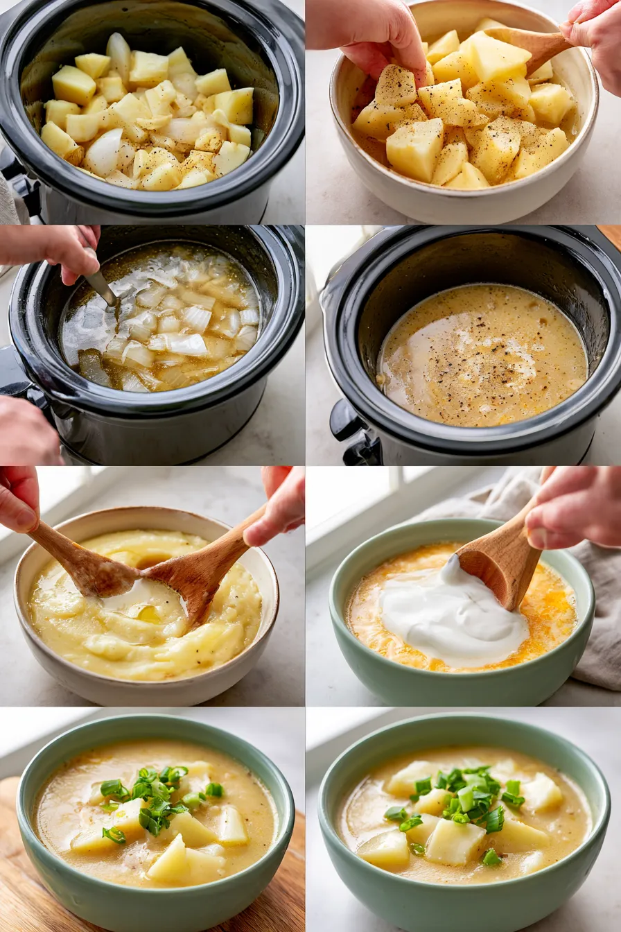 crockpot potato soup