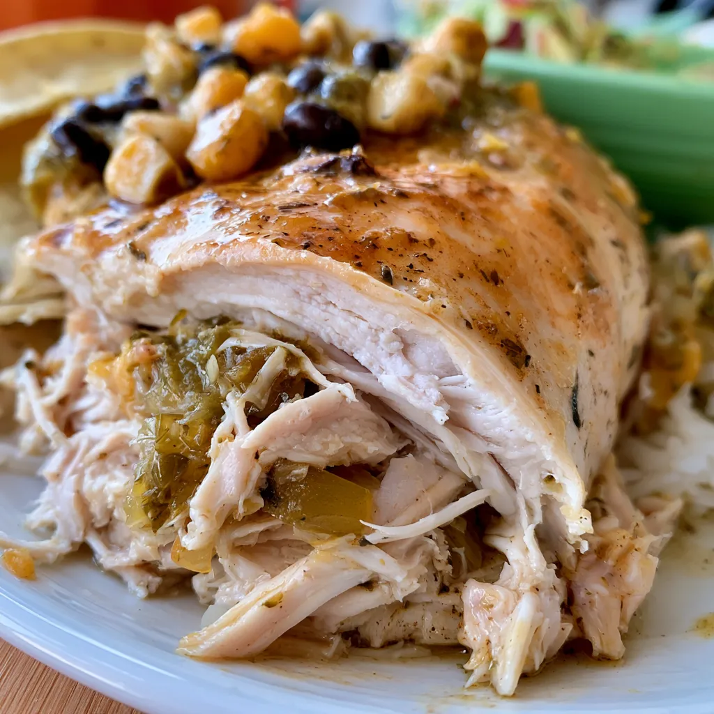 crockpot salsa verde chicken