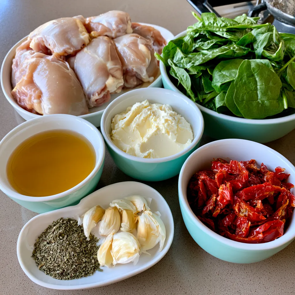 crockpot tuscan garlic chicken