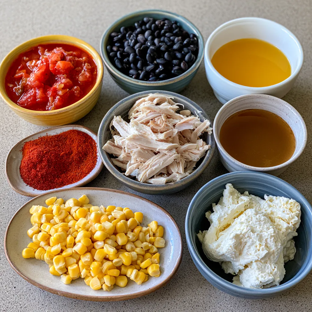 easy chicken taco soup