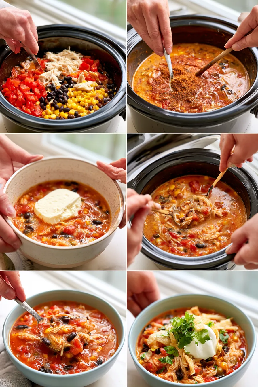 easy chicken taco soup