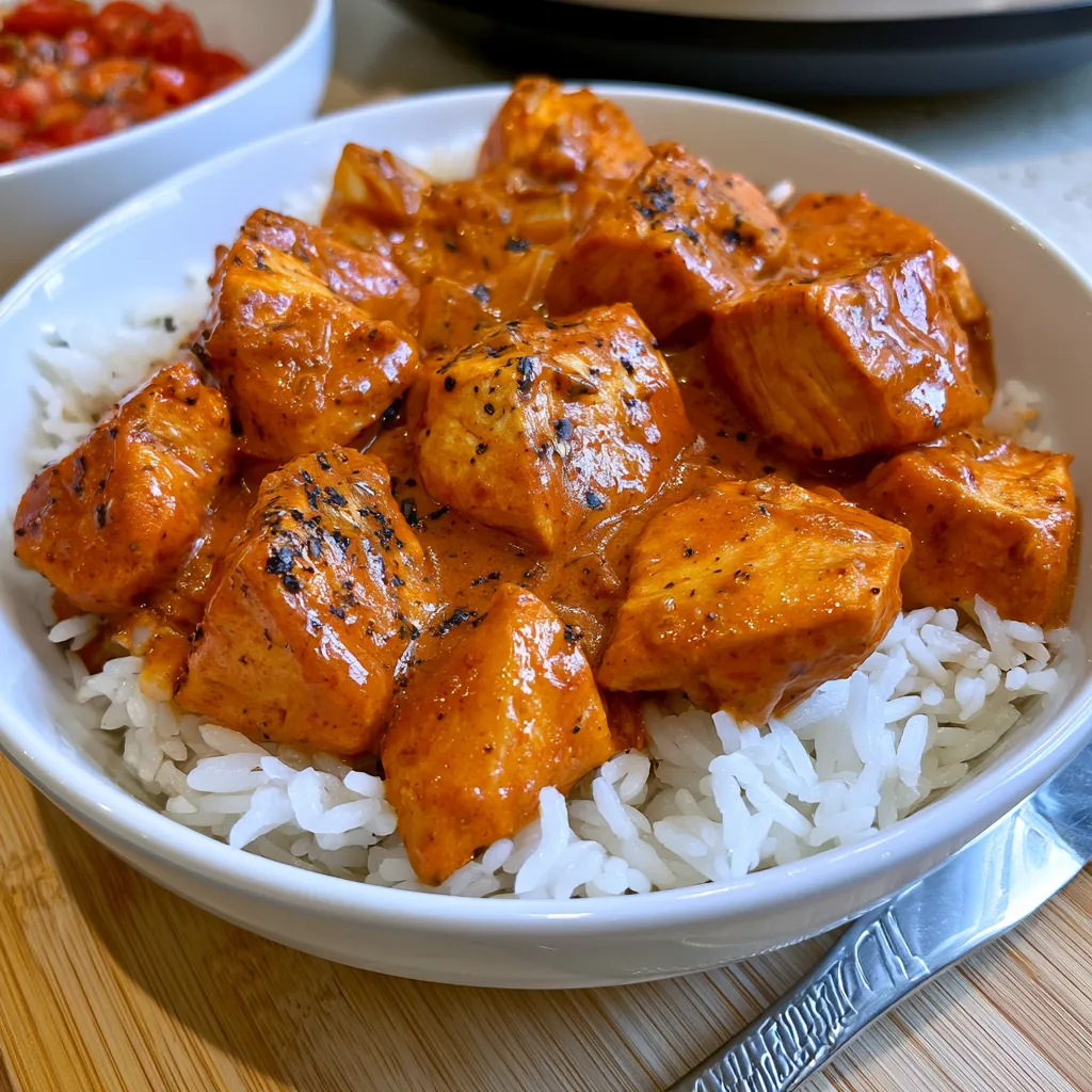 easy crockpot chicken tikka masala