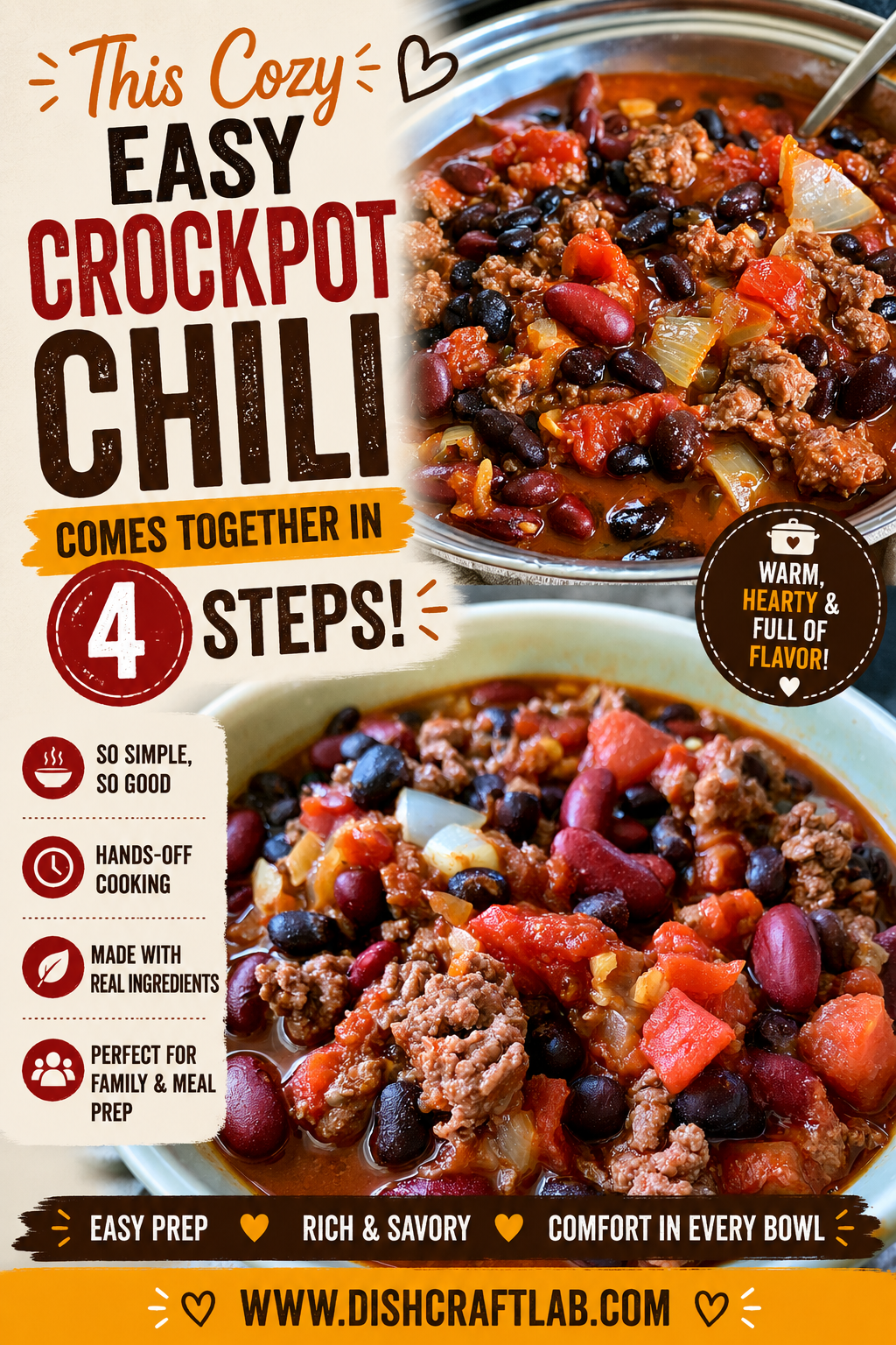 easy crockpot chili