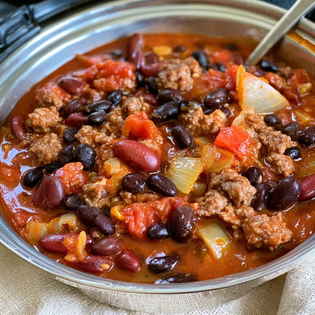 easy crockpot chili