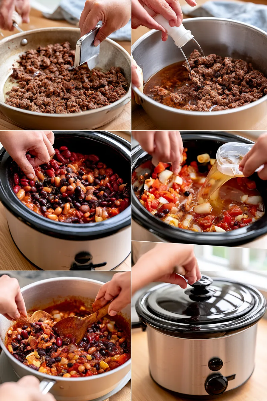 easy crockpot chili