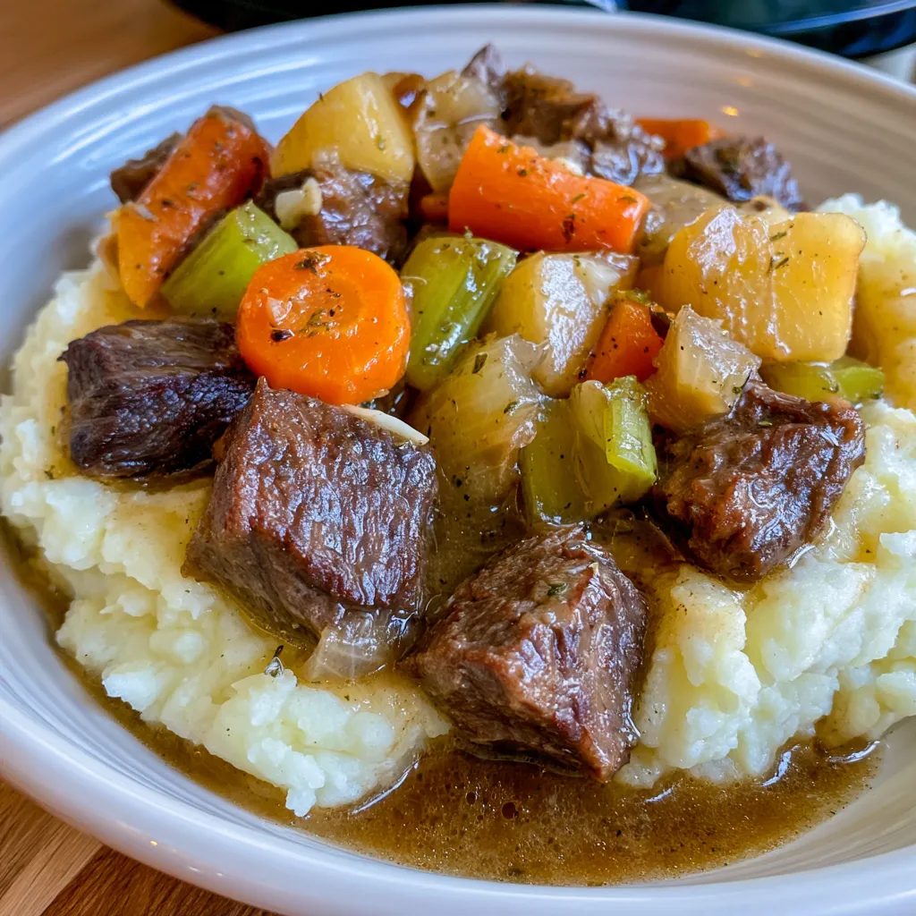 fall apple cider stew mash