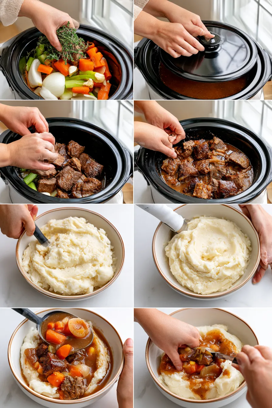 fall apple cider stew mash