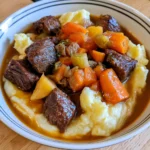 fall apple cider stew mash