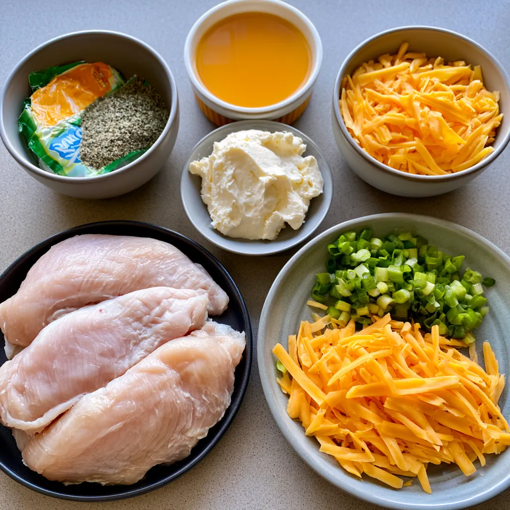 healthy crock pot ranch chicken
