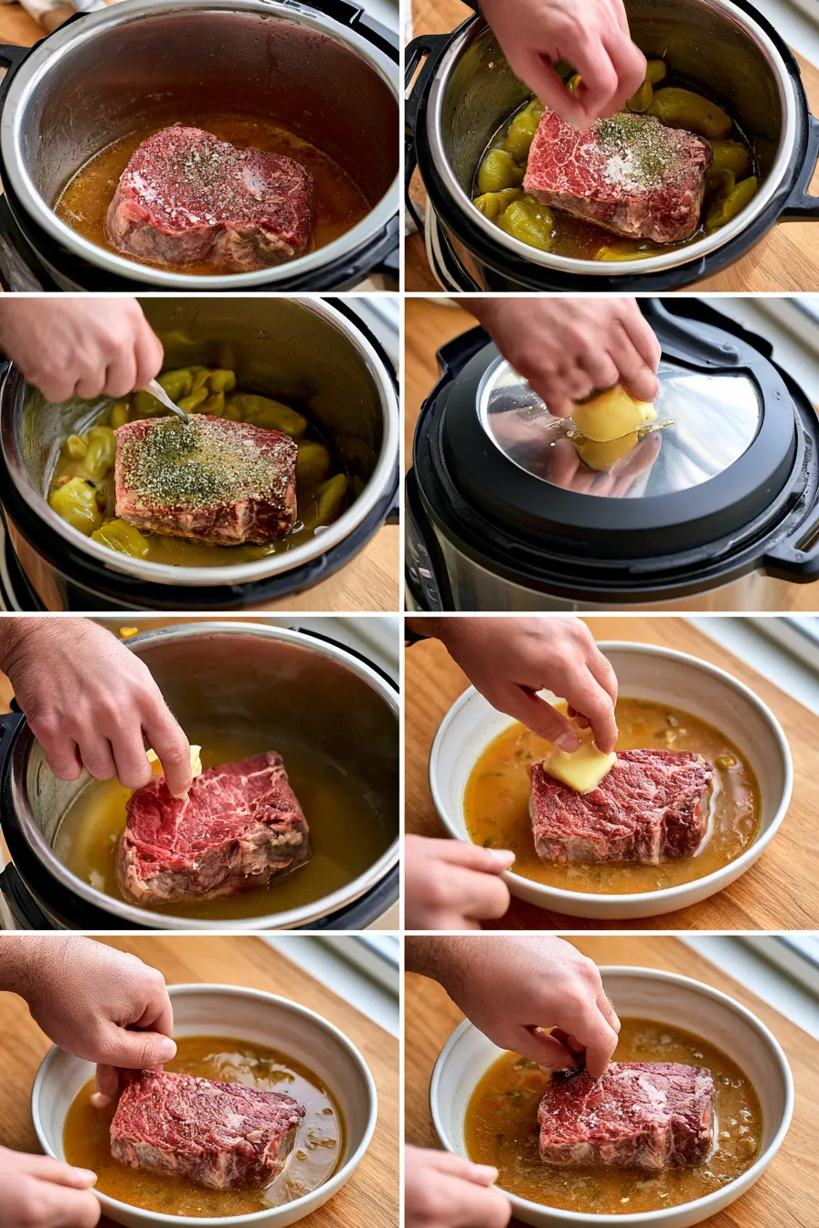 instant pot mississippi pot roast