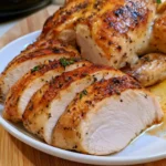 juicy crockpot whole chicken